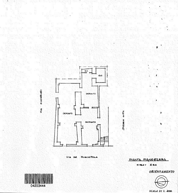 Negozio - Planimetry 1