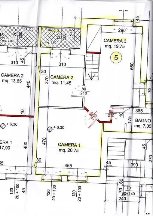 Appartamento - Planimetry 1