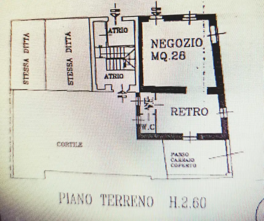 Negozio - Planimetry 1