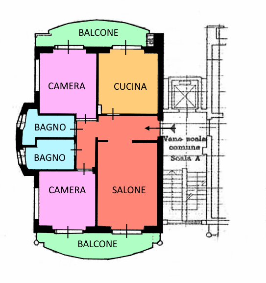 Appartamento - Planimetry 1