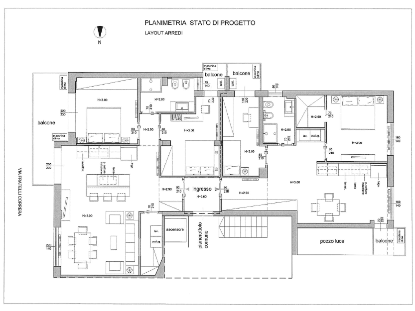 Appartamento - Planimetry 1