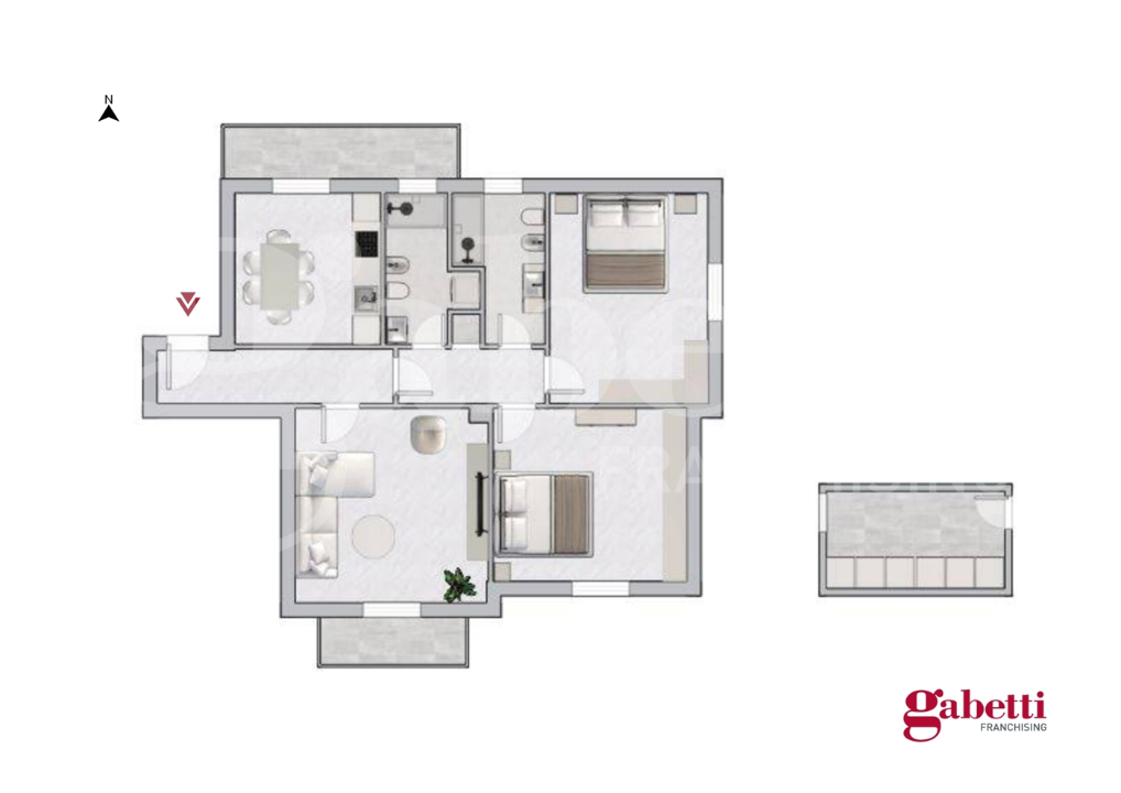 Appartamento - Planimetry 3