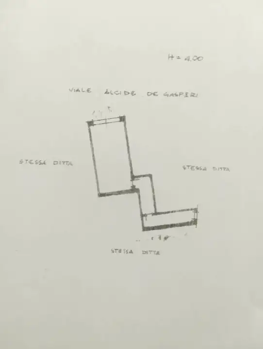 Negozio - Planimetry 1