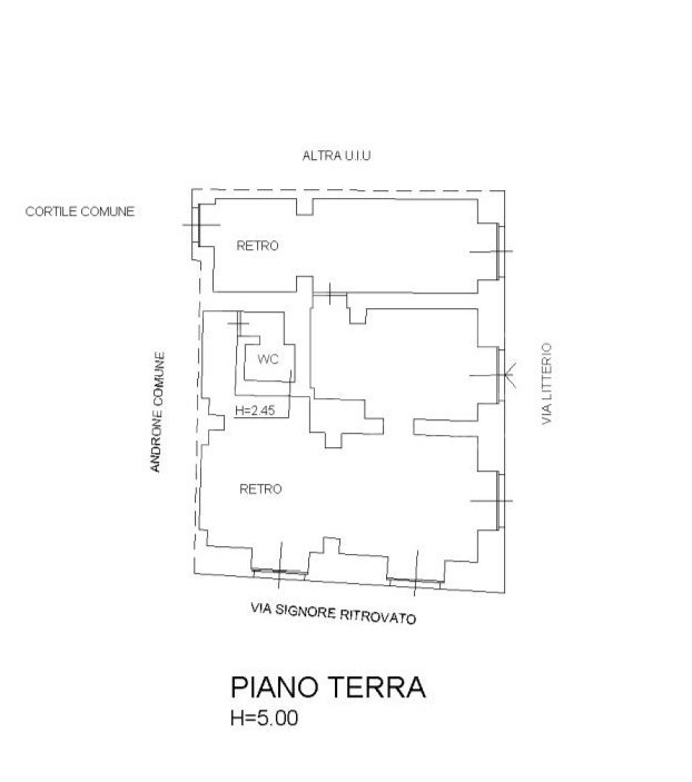 Negozio - Planimetry 1