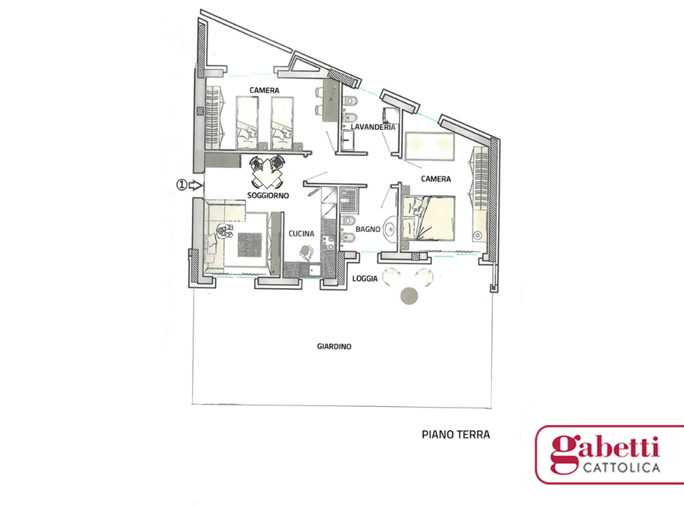 Appartamento - Planimetry 1