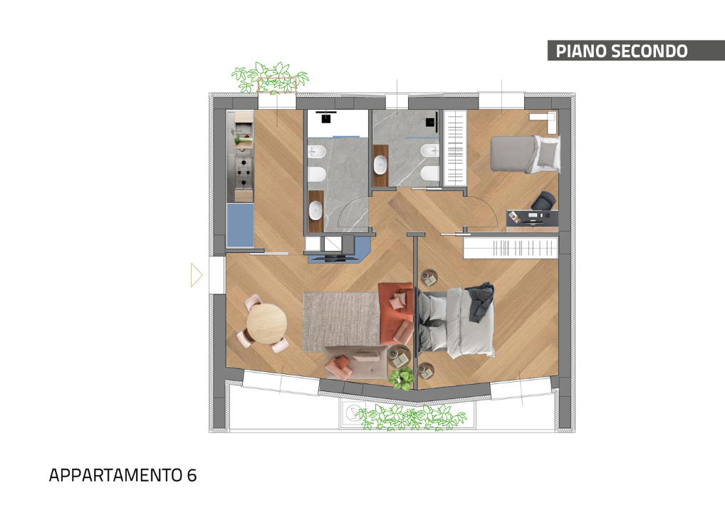 Appartamento - Planimetry 1