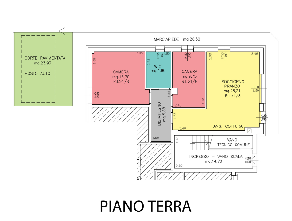 Appartamento - Planimetry 1