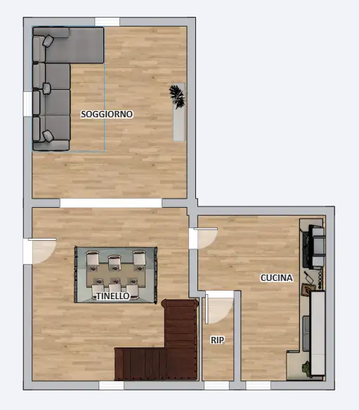Casa Indipendente - Planimetry 2