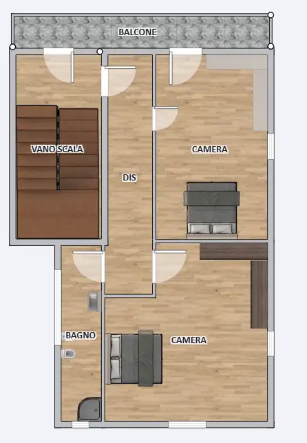 Casa Indipendente - Planimetry 3