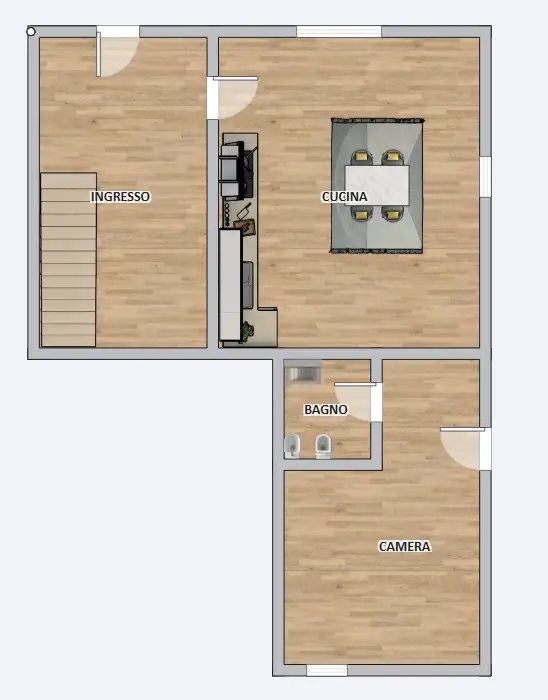 Casa Indipendente - Planimetry 4