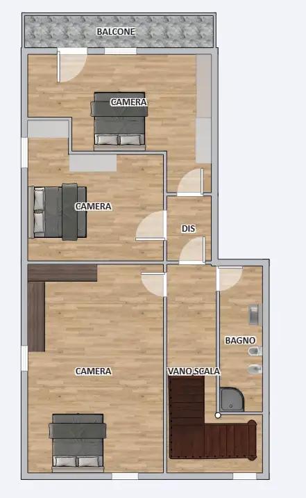 Casa Indipendente - Planimetry 1