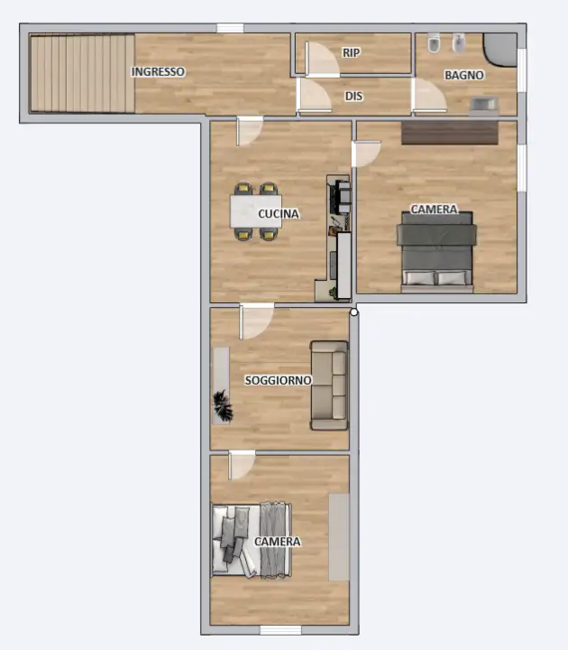 Appartamento - Planimetry 1