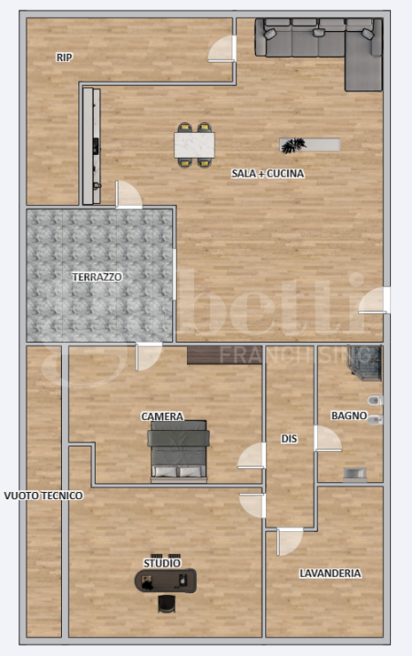 Appartamento - Planimetry 1