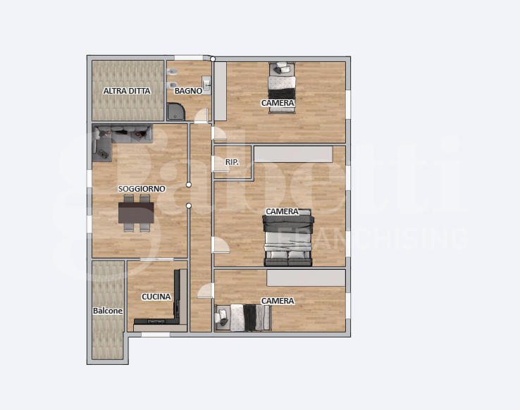 Appartamento - Planimetry 1