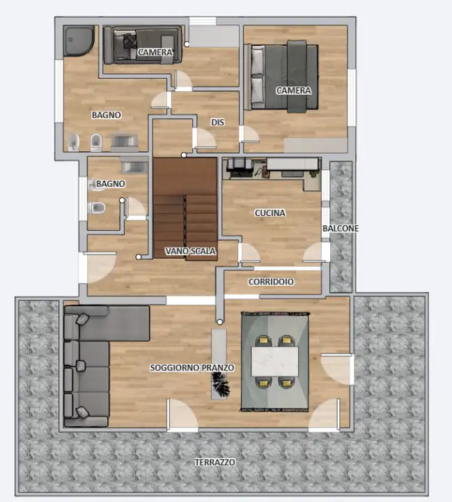 Villa - Planimetry 2