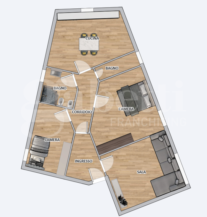 Appartamento - Planimetry 1