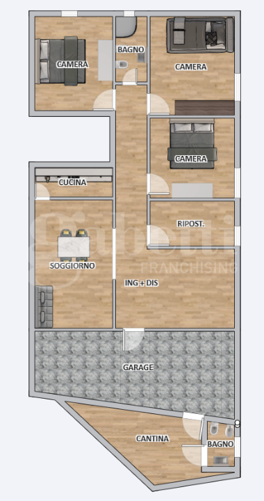 Appartamento - Planimetry 1