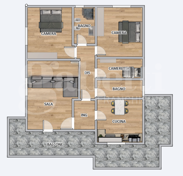 Casa Indipendente - Planimetry 1