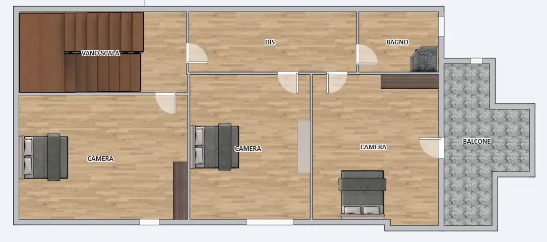 Casa Indipendente - Planimetry 2
