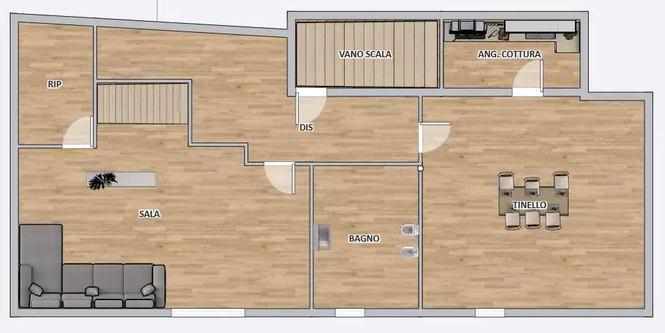 Casa Indipendente - Planimetry 1