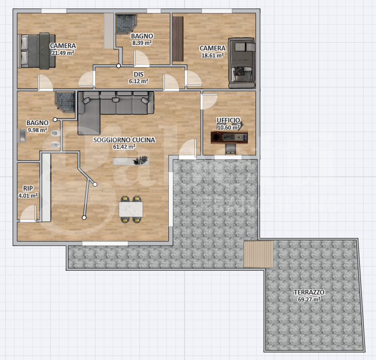 Appartamento - Planimetry 1