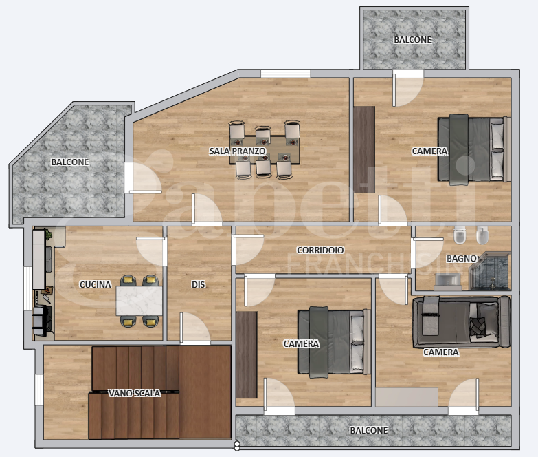 Appartamento - Planimetry 1