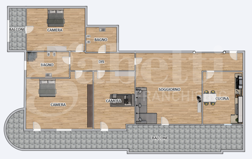 Appartamento - Planimetry 1