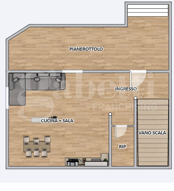 Casa Indipendente - Planimetry 1