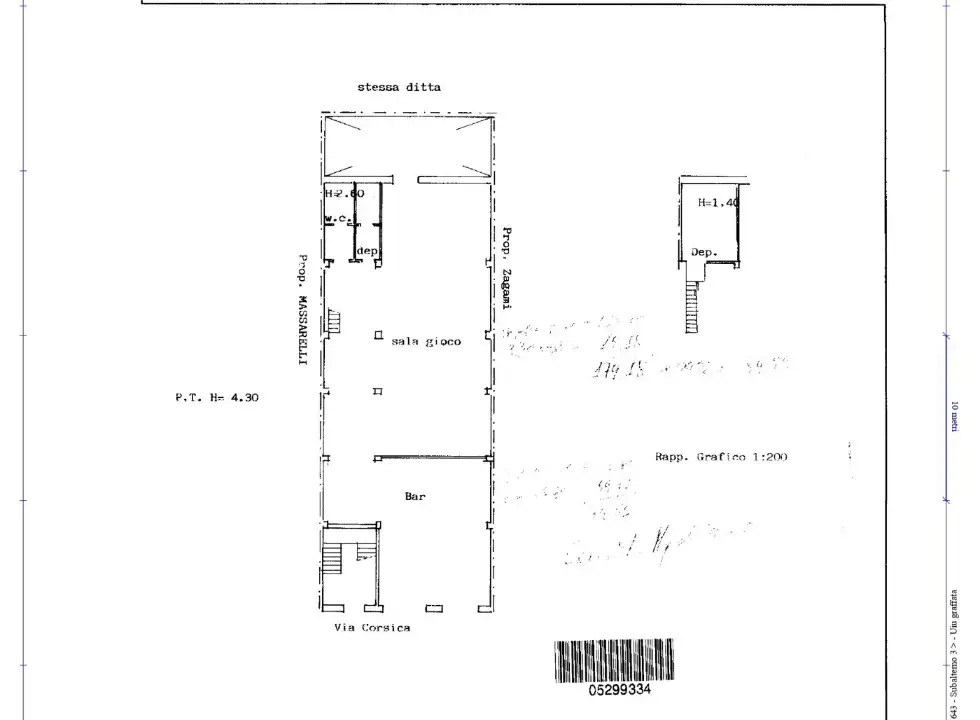Negozio - Planimetry 2