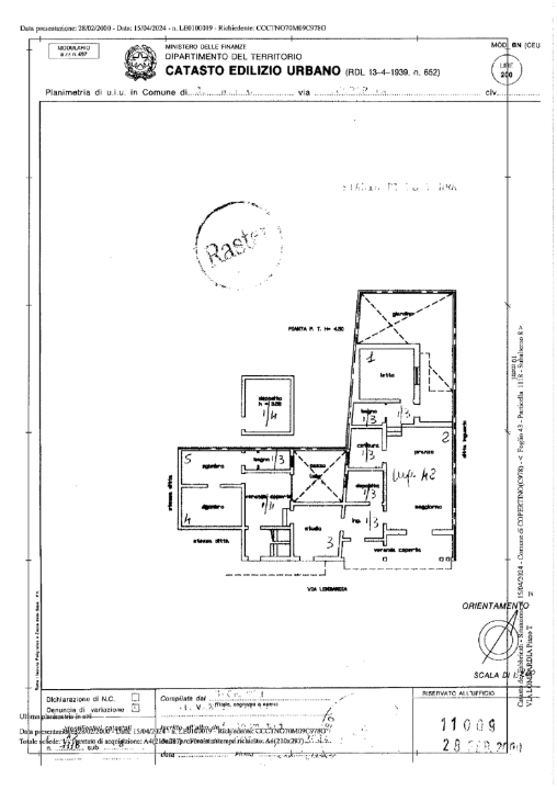 Casa Indipendente - Planimetry 1