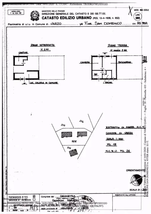 Appartamento - Planimetry 1