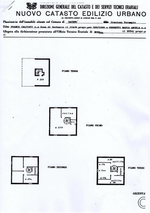 Casa Indipendente - Planimetry 1