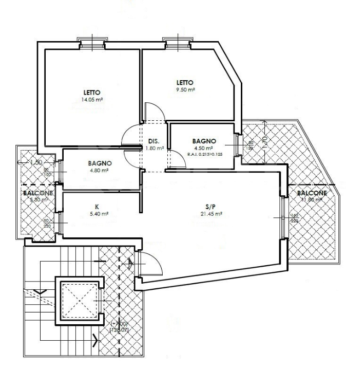 Appartamento - Planimetry 1