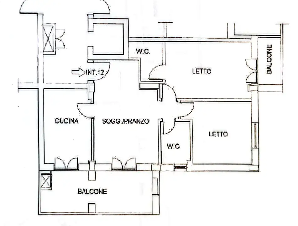 Appartamento - Planimetry 1