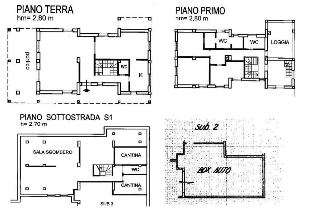 Villa - Planimetry 1