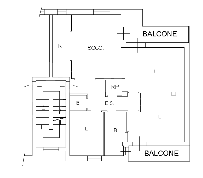 Appartamento - Planimetry 1