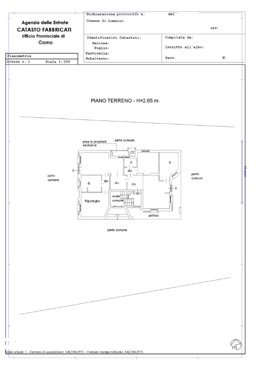 Villa - Planimetry 1