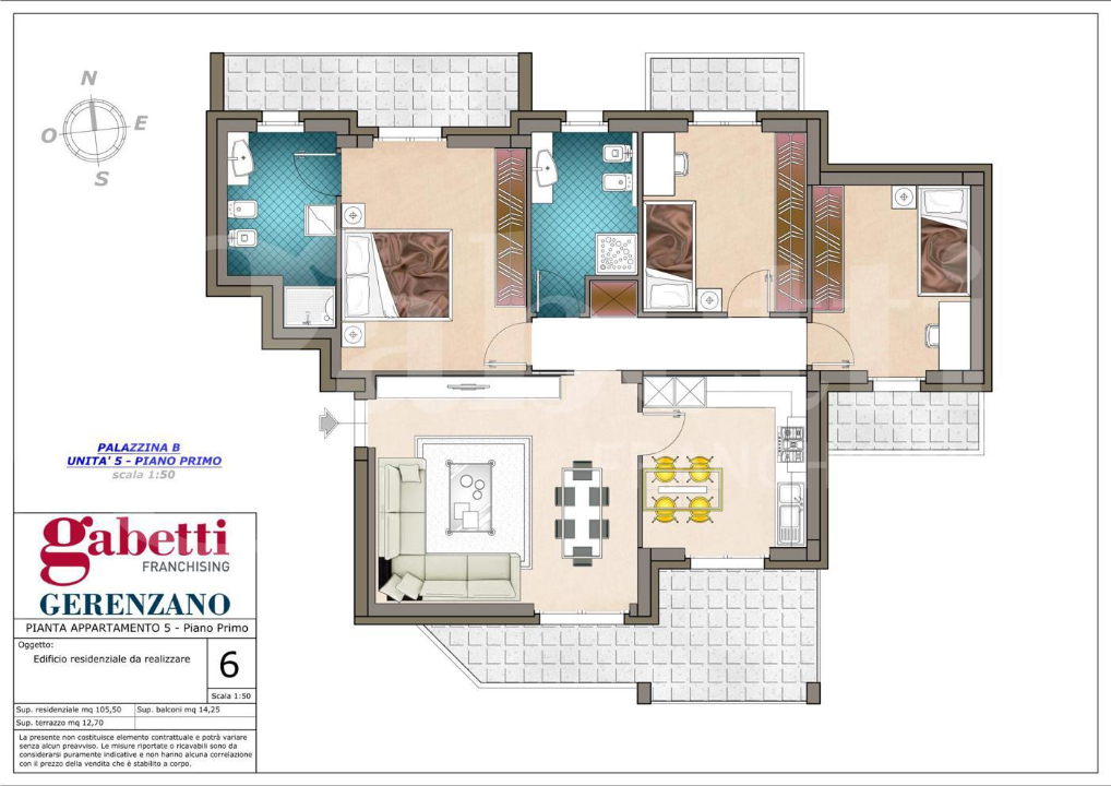 Appartamento - Planimetry 1