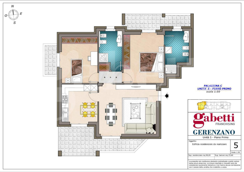 Appartamento - Planimetry 3