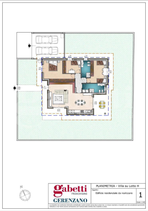 Villa - Planimetry 1
