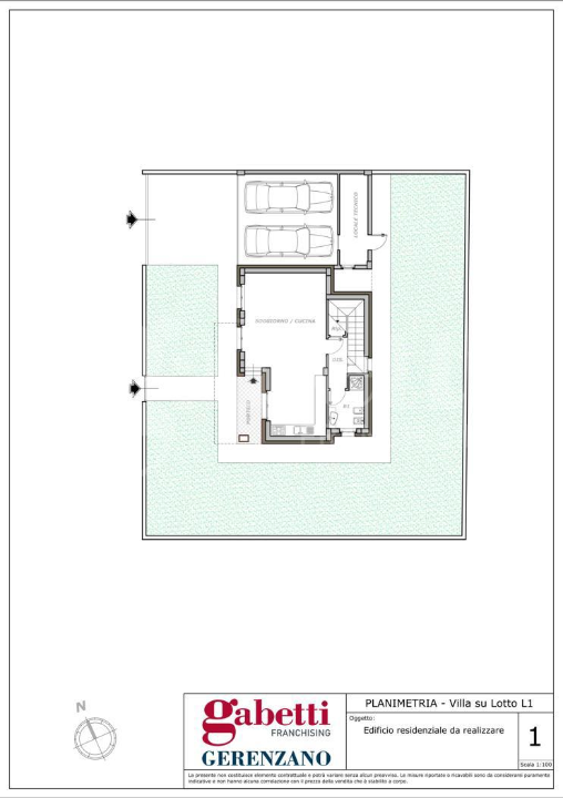 Villa - Planimetry 1