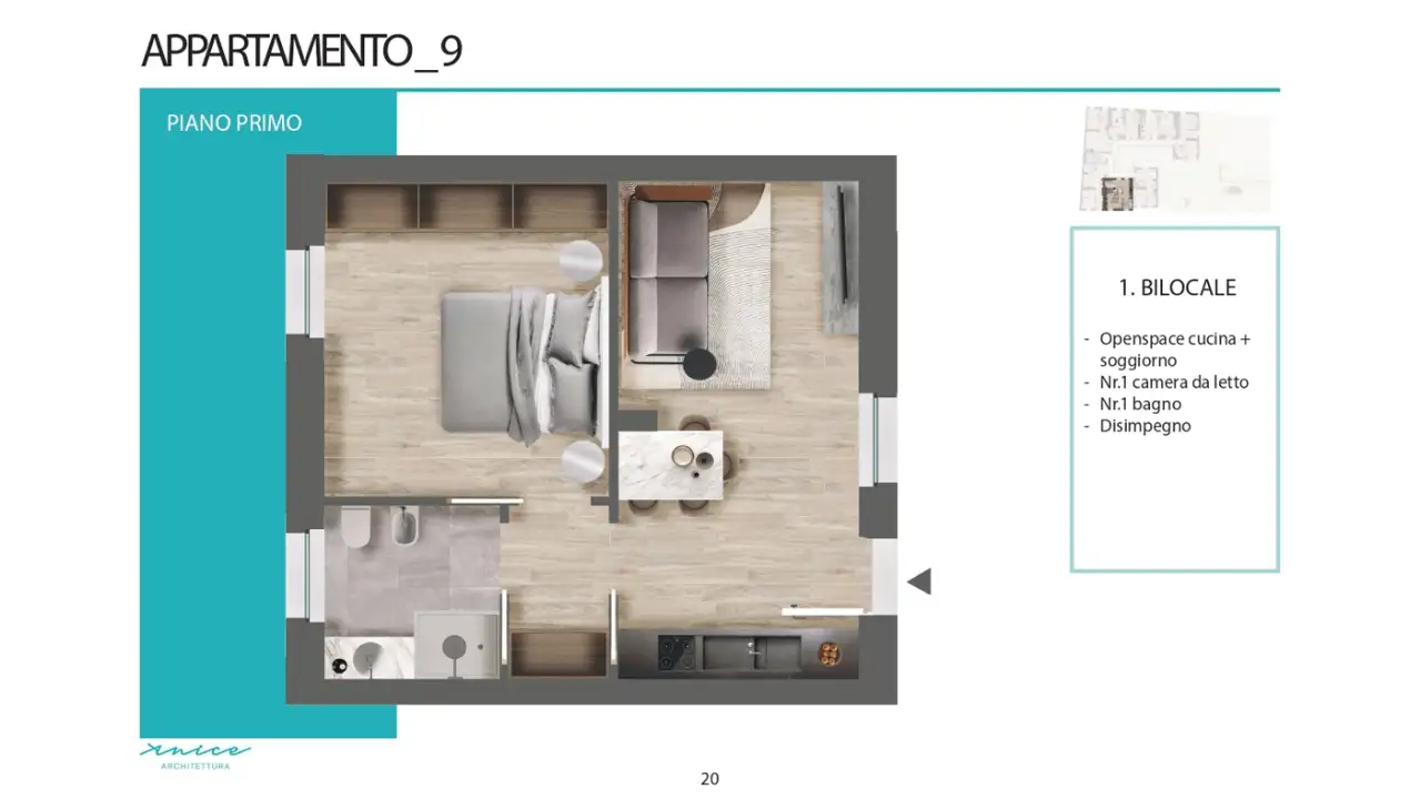 Appartamento - Planimetry 1