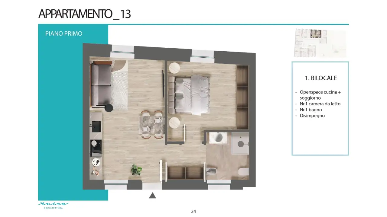 Appartamento - Planimetry 1