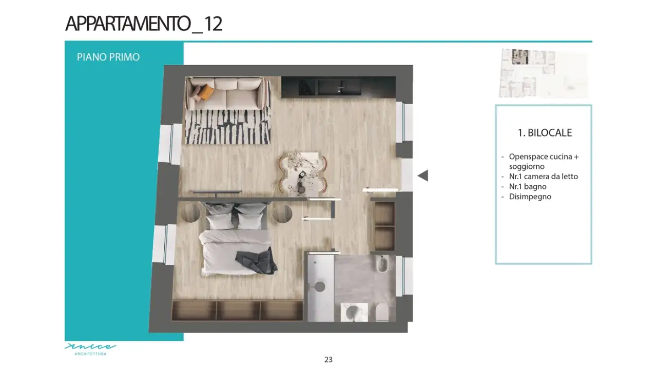 Appartamento - Planimetry 1