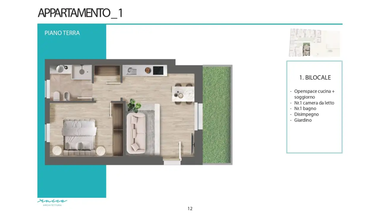 Appartamento - Planimetry 1