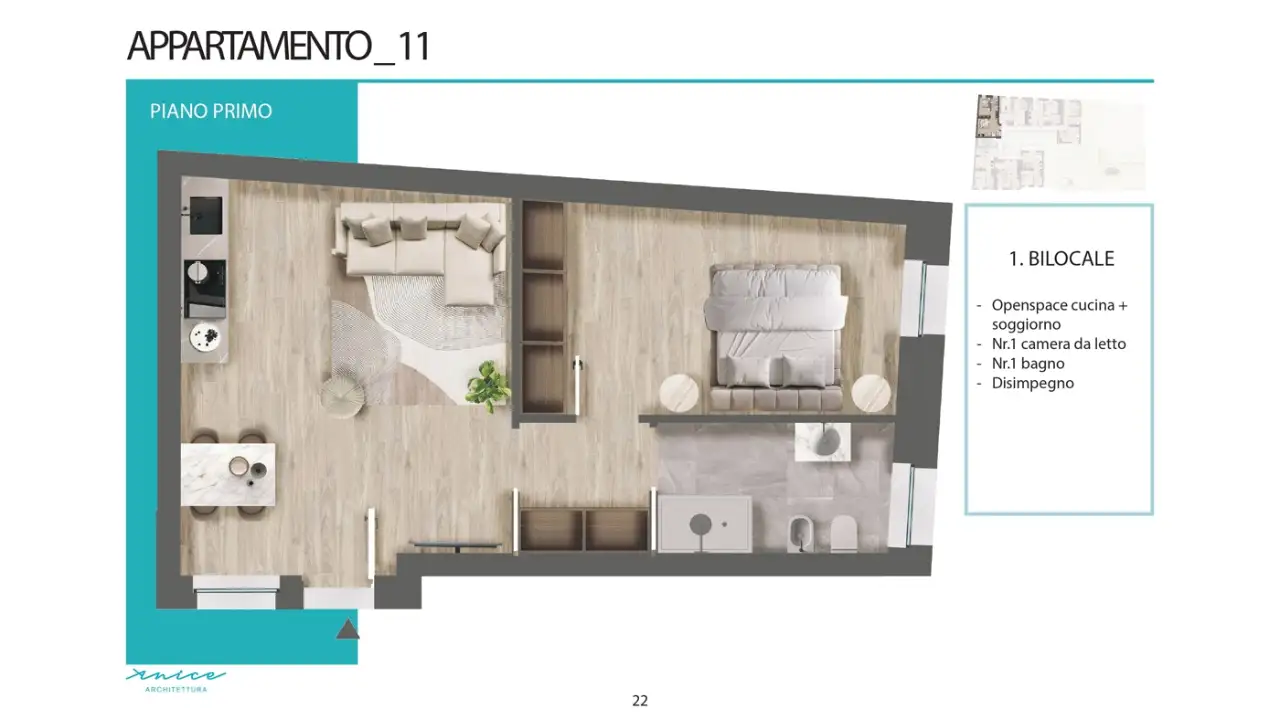 Appartamento - Planimetry 1