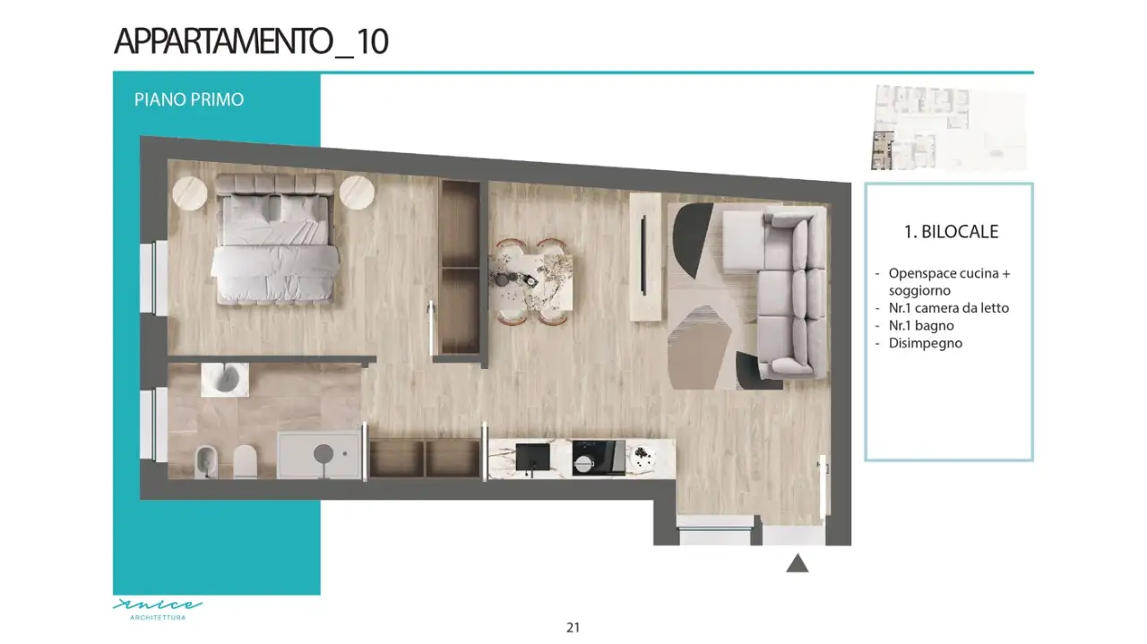 Appartamento - Planimetry 1