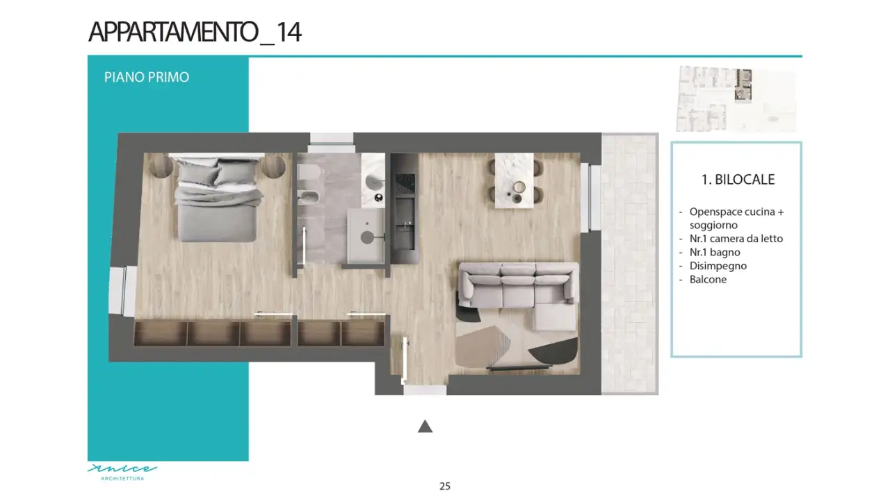 Appartamento - Planimetry 1