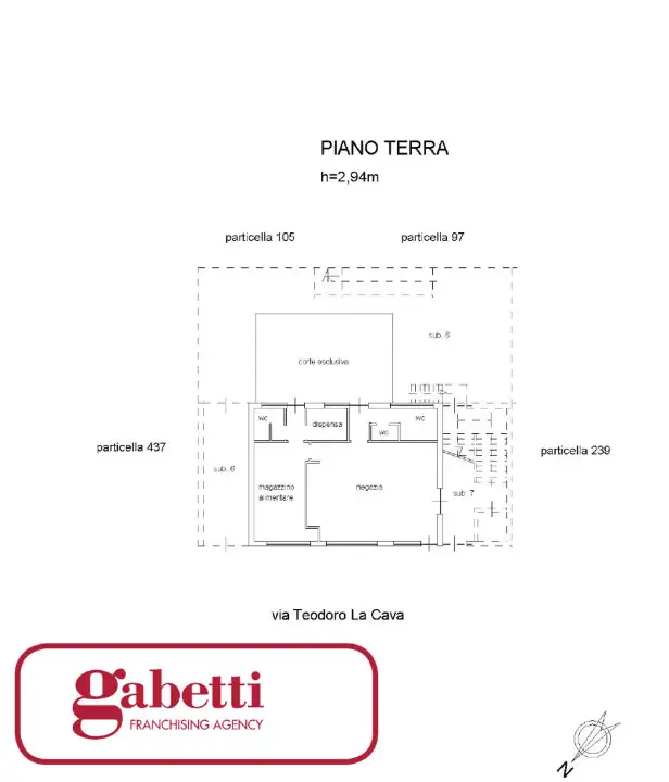 Negozio - Planimetry 1