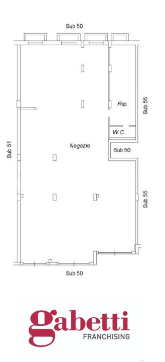 Negozio - Planimetry 1